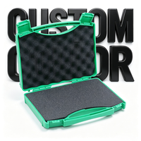 U-A001 Caja de Herramientas Portátil de Plástico PP Resistente de 9 Pulgadas, Económica y Ligera, con Inserto de Espuma Protectora a Prueba de Golpes Personalizado