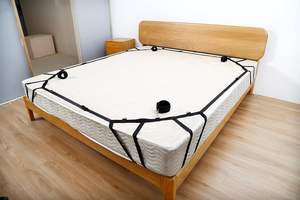 Ensemble de restraints pour lit king size, avec sangles de fixation pour chevilles et poignets, pour lit et matelas - Product Image 6