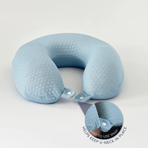 Adult <b>Memory</b> <b>Foam</b> U Pillow Cervical Neck Support Portable Travel Accessory Wholesale Vietnam Production Plant - Product Image 5