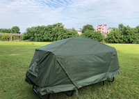 Portable 2 personnes pliable tenda velbed tente de lit de Camping de luxe avec lit surélevé étanche auto hors sol tente