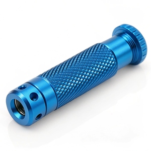Soporte de Montaje de Aluminio Mecanizado por CNC, Anodizado en Morado, Pieza Metálica de Fresado de Precisión - Product Image 4