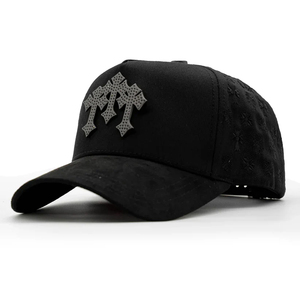 Gorras Del Barbas Originales 100% Nuevas al por Mayor en Stock, <span class=keywords><strong>Gorra</strong></span> de Béisbol Vintage de 5 Paneles con Logo SKULLS, Gorras Barbas - Product Image 5