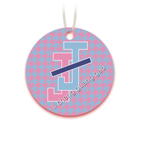 Nouvel encens suspendu pour voiture Gamma Phi Delta, design de lettres grecques Sigma Gamma Rho, décoration intérieure de voiture, désodorisant
