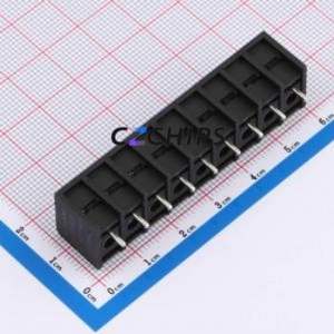 DBT50-6.35-9P-BK-P Barrier Terminal Block Through hole Component (THT),P=6.35mm Connector - Product Image 2