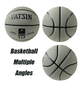Pallone da <span class=keywords><strong>Basket</strong></span> Personalizzato per Squadre, Misura 7 |   Copertura in microfibra di pelle PU resistente |   Peso 600-650g |   Giochi di Allenamento Scolastico del Marchio AOYUN |   Basso - Product Image 3