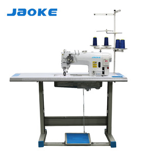 Machine à coudre industrielle informatisée à grande vitesse à 3 aiguilles, point noué, lubrification automatique, pièces en fer pour vestes – Neuve - Product Image 6