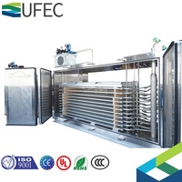 Congélateur horizontal à plaques de contact hydraulique d'occasion pour la marine avec plaque de réfrigération en aluminium pour la congélation du poisson, des crevettes et des fruits de mer
