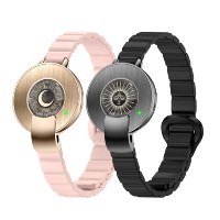 Bracelets connectés longue distance Android avec podomètre intelligent, accéléromètre, vibration, lumière, bijoux d'amour pour couples, étanches