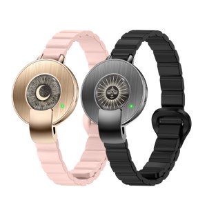 Bracelets connectés longue <span class=keywords><strong>distance</strong></span> Android avec podomètre intelligent, accéléromètre, vibration, lumière, bijoux d'amour pour couples, étanches - Product Image 1