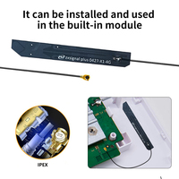 Antenne FPC flexible personnalisable haute performance 915 MHz 868 MHz avec antenne LoRa intégrée et câble 1.13, antenne FPC interne