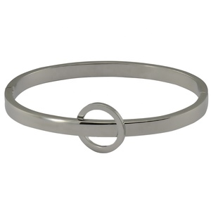 En Acier Inoxydable Plaqué <span class=keywords><strong>Or</strong></span> Rose <span class=keywords><strong>Bracelet</strong></span> <span class=keywords><strong>jonc</strong></span> Ouvert - Product Image 5