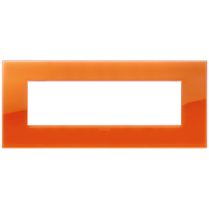 Vimar Placca Classic 7M Reflex Orange Wall <b>Switch</b> Plate 21x9cm - Product Image 1