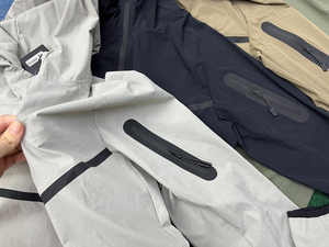 Veste de sport de football respirante à fermeture éclair intégrale, ensemble de survêtement <span class=keywords><strong>pour</strong></span> hommes, ensemble léger de veste et de pantalon de course <span class=keywords><strong>pour</strong></span> hommes - Product Image 2