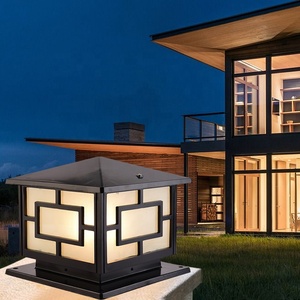 Outdoor Super Bright LED Pillar Gate Lamp <strong>Landscape</strong> Lights for Villa Garden Porch Home <strong>Lighting</strong> - Product Image 6
