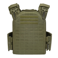 GAF En stock 1000D Nylon RG Couleur personnalisée Gilet tactique d'extérieur Porte-plaque à dégagement rapide Équipement tactique