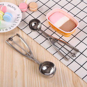 ช้อนตักผลไม้ ช้อนตักคุกกี้ ช้อนตักไอศกรีม สแตนเลส 3 ขนาด ลดราคา - Product Image 2