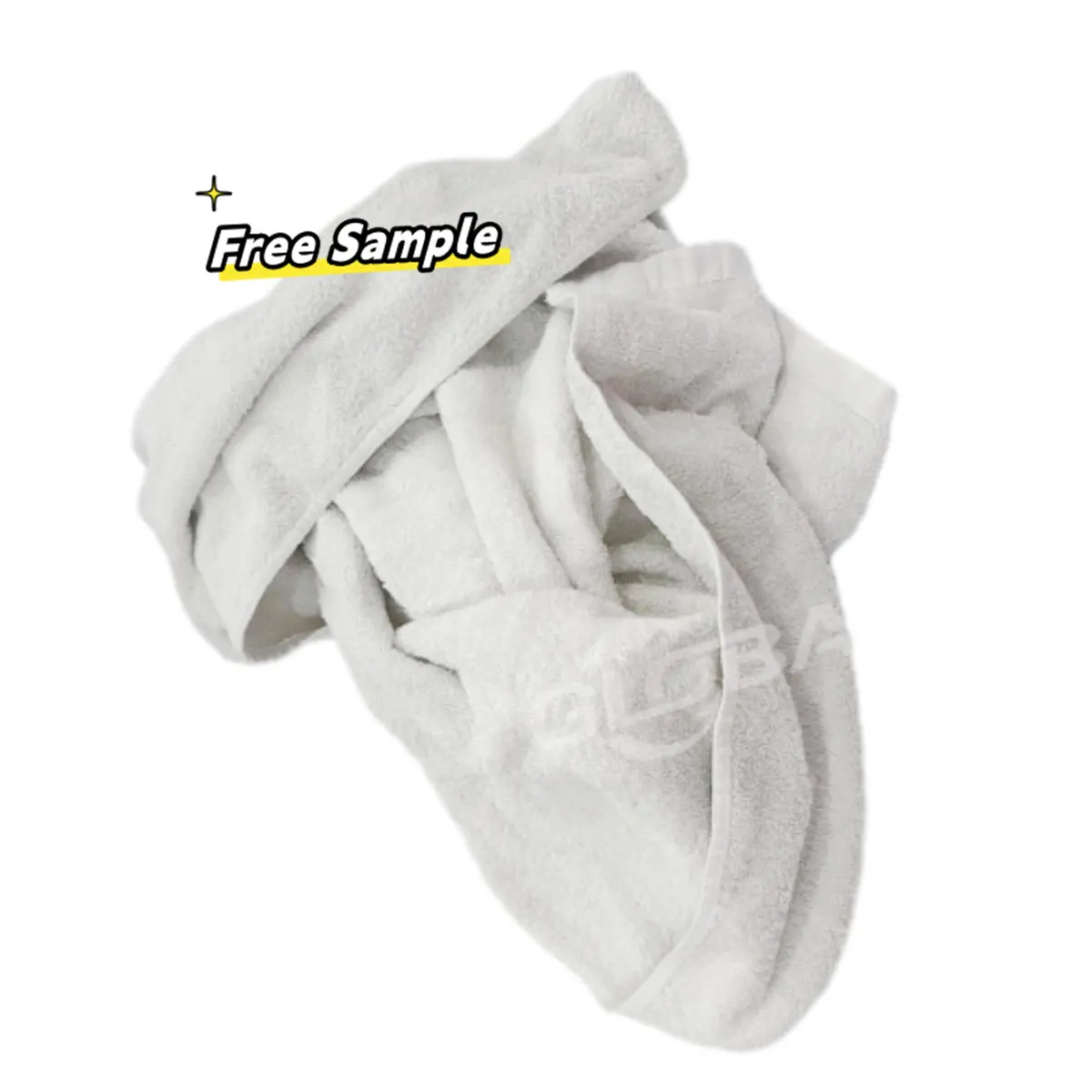 Absorbent 10lb 25lb 50lb Bar Mop Towels White Cotton Rags Industrial Cleaning Terry Cloth Wiping Rags