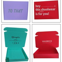 25 tailles disponibles, dossiers pliables en carton ondulé colorés, matériaux recyclés, logo personnalisé pour les emballages de chaussettes, e-commerce