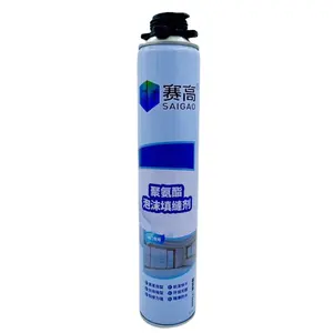 750ml thân thiện với môi trường Polyurethane bọt phun mở rộng bọt PU bọt