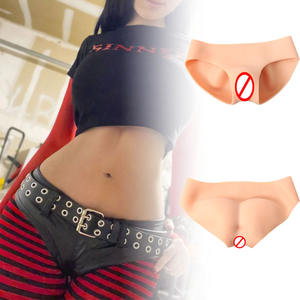 Искусственные силиконовые трусы с эффектом ягодиц, реалистичные, сексуальные, для коррекции фигуры, женские трусики для кроссдрессеров и косплея - Product Image 1