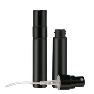 50ml 500ml personalizzato piccolo decante vuoto Spray rotondo nero bottiglia di vetro di profumo etichette con per la scatola dei capelli di imballaggio - Product Image 3