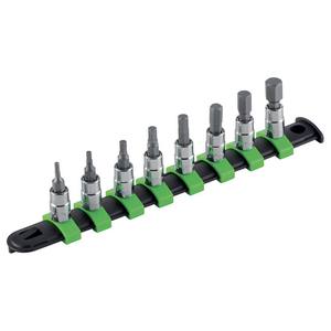 147H/S8 Socket <b>Bit</b> Set 8-Piece Metric Hex And <b>Torx</b> For Automotive Repair - Product Image 1