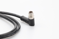 MOCO M12 over moulé X T code 8p gigabit ethernet transmission de signal blindé personnalisé câble étanche capteur mâle femelle