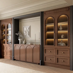 Elegante Libreria Moderna in Legno con Design Modulare, Caratteristiche Ecologiche e Salvaspazio per un Soggiorno Accogliente - Product Image 1