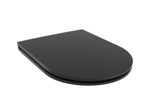 Siège de toilette UF <span class=keywords><strong>noir</strong></span> mat pour toilettes suspendues au mur <span class=keywords><strong>et</strong></span> toilettes au sol - Product Image 5