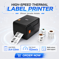 Mesin Pencetak Label Kain Satin Thermal Transfer untuk Pakaian dengan Mesin Pencetak Label Perawatan Cuci