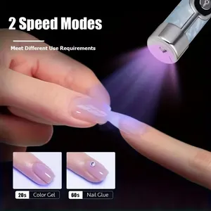 Machine à ongles sans fil à 5 vitesses, ponceuse électrique pour vernis gel, machine à manucure rechargeable, accessoires pour salon de manucure - Product Image 3