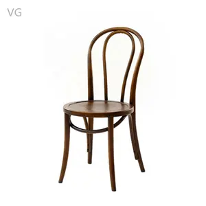 Factory custom wholesale wooden restaurant dining chairs wedding furniture vintage hotel banquet dining chairs