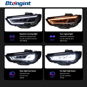 Fari a <span class=keywords><strong>LED</strong></span> Accessori Auto Adatti per <span class=keywords><strong>Audi</strong></span> <span class=keywords><strong>A3</strong></span> 13-16 Gruppo Fari <span class=keywords><strong>A3</strong></span> Modificati Fari a <span class=keywords><strong>LED</strong></span> Conversione da Vecchio a Nuovo S3/RS3 - Product Image 6