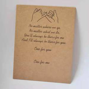 <span class=keywords><strong>Tarjetas</strong></span> de <span class=keywords><strong>Amistad</strong></span> Hechas a Mano con Mensaje de Deseo, <span class=keywords><strong>Tarjetas</strong></span> de Exhibición de <span class=keywords><strong>Amistad</strong></span> al por Mayor - Product Image 4