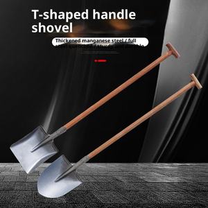 T-shaped จัดการเหล็กแมงกานีสจอบในครัวเรือนสำหรับขุด<span class=keywords><strong>ดิน</strong></span>พลั่วเหล็กเกษตรและพลั่วเหล็ก - Product Image 4