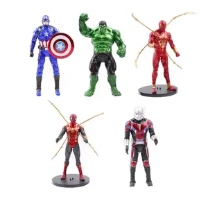 Groothandel Action Figure 5 Styles 18Cm Verwondert Beeldje Plastic Model Ornament Iron Mans Figure Superhelden