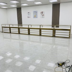 Diseños de escaparate de vidrio de lujo con 3 cajones Luz Led en el interior para escaparate de exhibición de reloj de pulsera - Product Image 6