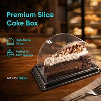 Boîte en plastique PET transparente de qualité alimentaire pour conteneur rectangulaire jetable pour boulangerie avec couvercle en dôme et taille personnalisée