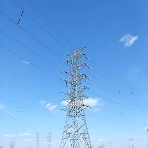 Fabrieksprijs 10kv Tot 750kv Hoogspanningsmachtstransmissie Toren Voor Elektrische Lijn