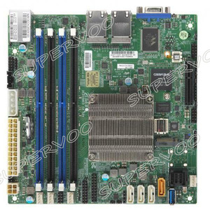 Placa Base para Servidor Mini-ITX A2SDI-4C-HLN4F 4DIMM, Chipset C3558, A2SDI-4C-HLN4F, Placa Base para Servidor Mini-ITX 4DIMM - Product Image 1