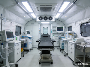 Hôpital mobile intégré sur châssis à haute fiabilité avec pression positive pour les urgences de santé publique - Product Image 4