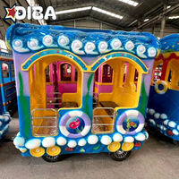 Train sans rails à thème océanique en promotion pour aires de jeux et parcs publics