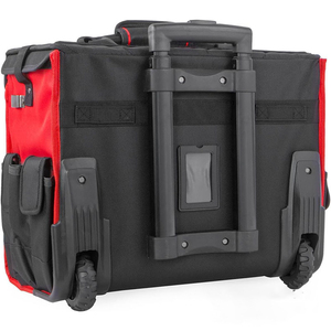 Heavy Duty Tool <b>Bag</b> Portable Rolling Tool Storage Organizer Tote <b>Bag</b> <b>with</b> Telescoping Handle and <b>Wheels</b> - Product Image 6