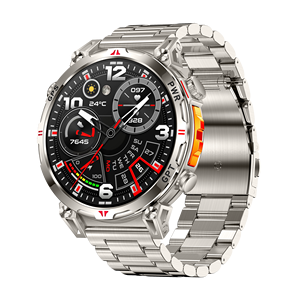 Montre connectée GPS étanche IP68 pour sports de plein air, avec suivi de la fréquence cardiaque, de l'oxygène sanguin, du sommeil et de la santé, appels Bluetooth, personnalisable - Product Image 3