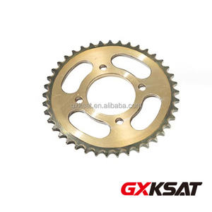 Juego de <span class=keywords><strong>Cadena</strong></span> y Piñón para Motocicleta <span class=keywords><strong>GN</strong></span> <span class=keywords><strong>125</strong></span>, <span class=keywords><strong>Cadena</strong></span> con Retén de Aceite, Acero 1045, Kit de Piñón y <span class=keywords><strong>Cadena</strong></span> para Scooter - Product Image 2