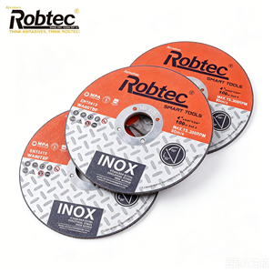 Disque de coupe en résine robuste 125x1.2x22.2mm pour meuleuse d'angle - Disque de coupe métallique de qualité industrielle (12200 tr/min) - Product Image 3
