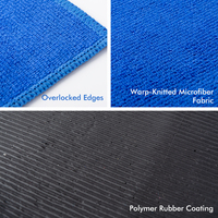 Revêtement en caoutchouc polymère microfibre de qualité supérieure pour la décontamination de la peinture automobile, le detailing et la préparation des surfaces – Bande de nettoyage à l'argile