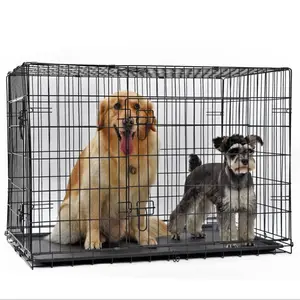 Toptan sıcak satış köpek kulübesi kafesi ucuz köpek pet kafesleri