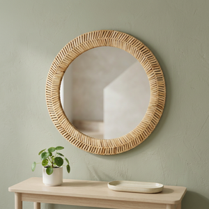 CRAFT INDIA OVERSEAS Brass Art Deco Style Handmade Eco-Friendly Decorative <b>Frame</b> Wall <b>Mirror</b> 5.0mm Thickness for Living Room - Product Image 5