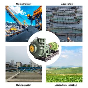 Bomba de Lodos para Procesamiento de Minerales Resistente a la Corrosión, Bomba de Lodos con Revestimiento Cerámico de Larga Duración para Lodos Abrasivos - Product Image 5